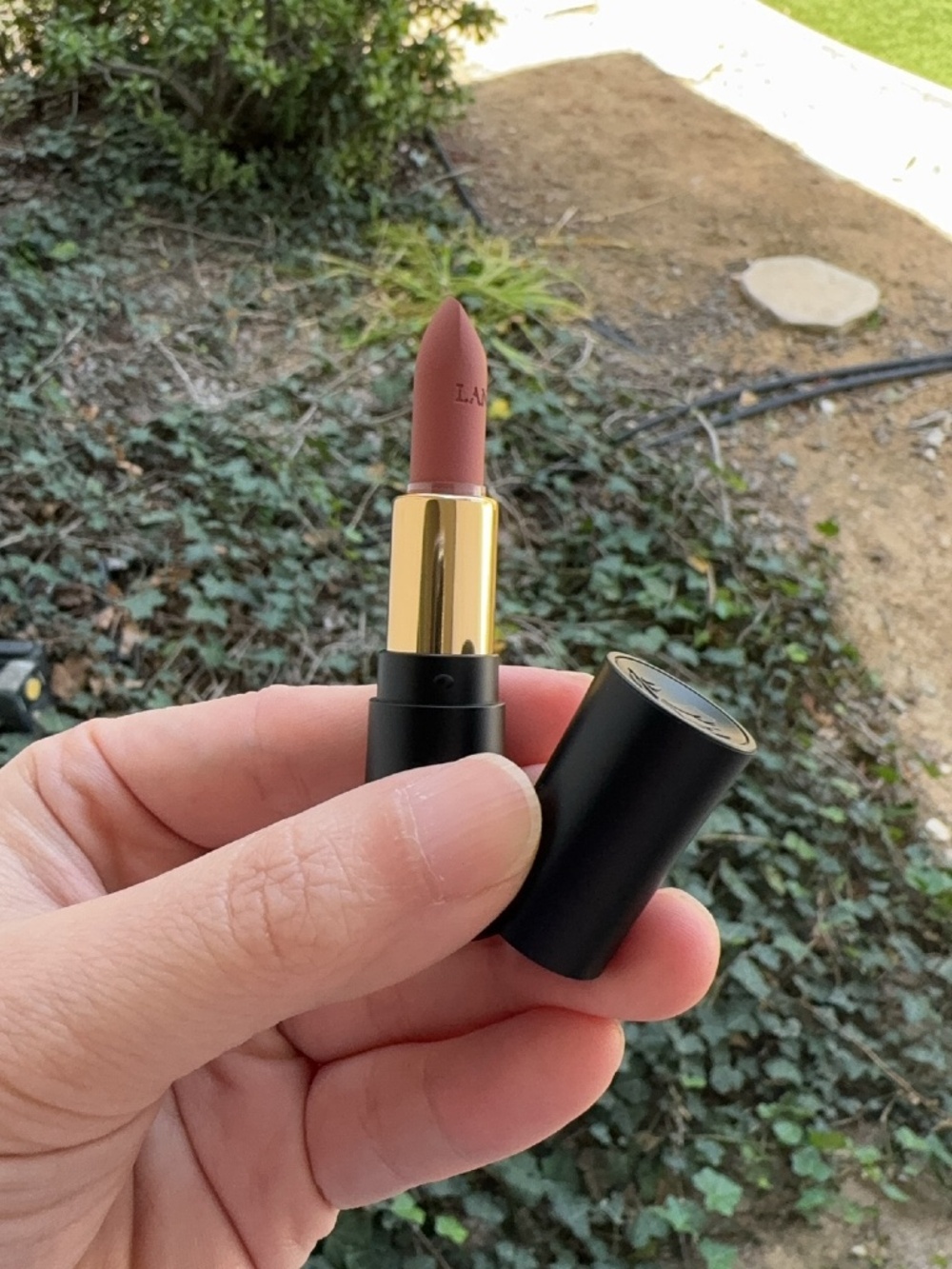 New Lancome L’Absolu Rouge Drama Matte 217 Nude Shot Mini Size